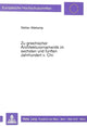 Book cover of: Zu griechischer Architekturornamentik im sechsten und fuenften Jahrhundert v. Chr.