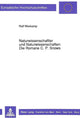 Book cover of: Naturwissenschaftler und Naturwissenschaften: Die Romane C.P. Snows