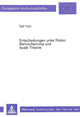 Book cover of: Entscheidungen unter Risiko: Bernoulliprinzip und duale Theorie