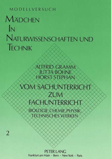 Book cover of: Vom Sachunterricht zum Fachunterricht. By: Altfrid Gramm