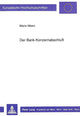 Book cover of: Der Bank-Konzernabschlu