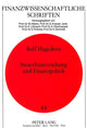 Book cover of: Steuerhinterziehung und Finanzpolitik