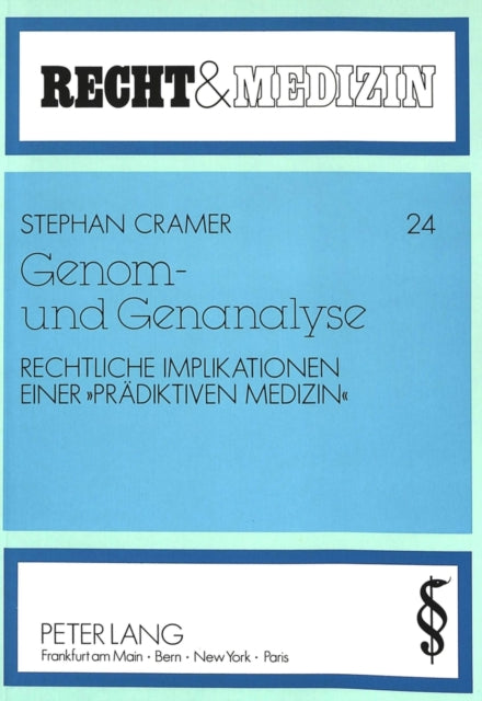 Book cover of: Genom- und Genanalyse