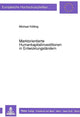 Book cover of: Marktorientierte Humankapitalinvestitionen in Entwicklungslaendern