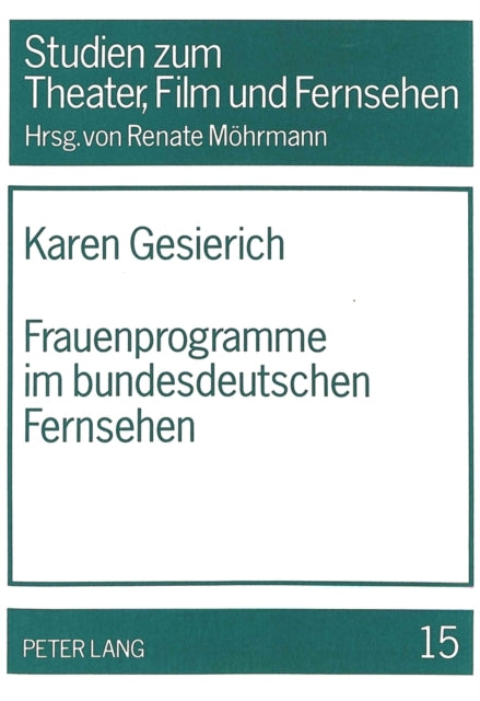 Book cover of: Frauenprogramme im bundesdeutschen Fernsehen