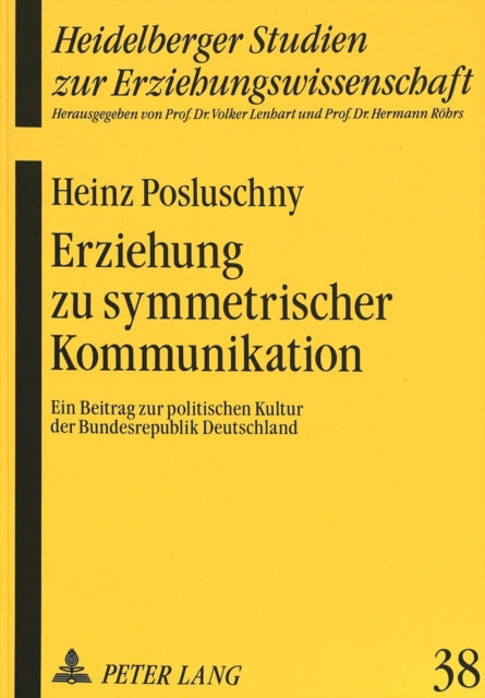 Book cover of: Erziehung zu symmetrischer Kommunikation