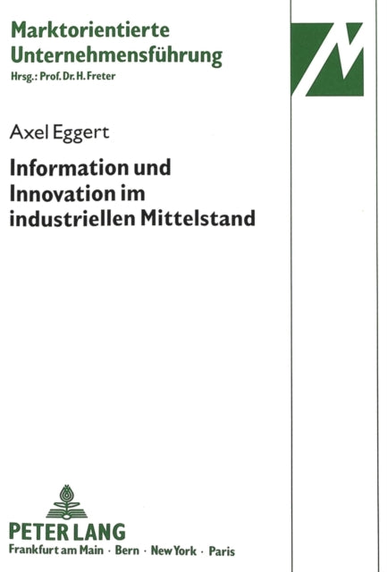 Book cover of: Information und Innovation im industriellen Mittelstand