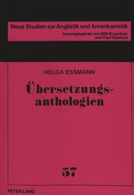 Book cover of: Uebersetzungsanthologien