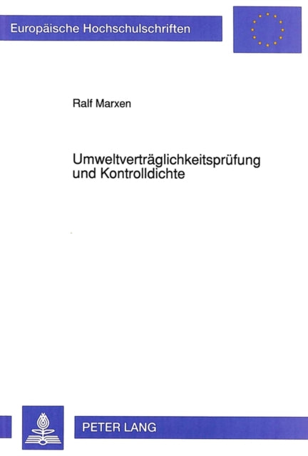 Book cover of: Umweltvertraeglichkeitspruefung und Kontrolldichte
