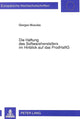 Book cover of: Die Haftung des Softwareherstellers im Hinblick auf das ProdHaftG