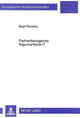 Book cover of: Partnerbezogenes Argumentieren?
