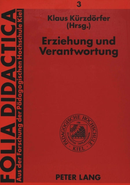 Book cover of: Erziehung und Verantwortung