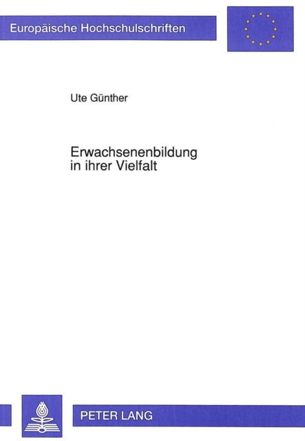 Book cover of: Erwachsenenbildung in ihrer Vielfalt
