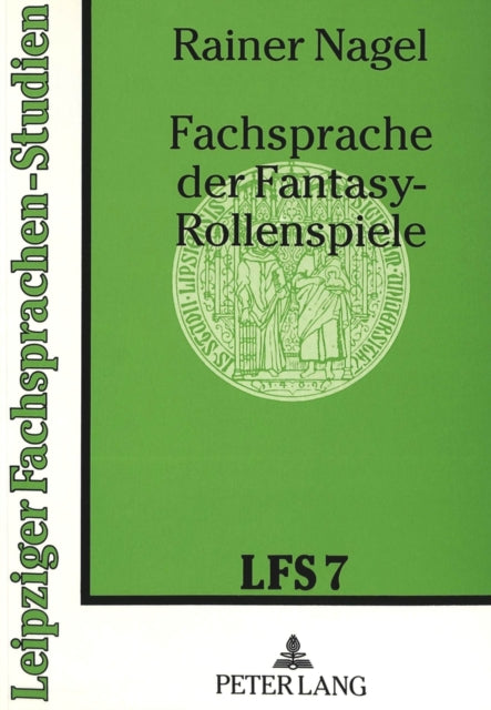 Book cover of: Fachsprache der Fantasy-Rollenspiele