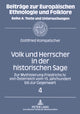 Book cover of: Volk Und Herrscher in Der Historischen Sage