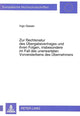 Book cover of: Zur Rechtsnatur des Uebergabevertrages und ihren Folgen, insbesondere im Fall des unerwarteten Vorversterbens des Uebernehmers