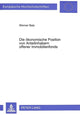 Book cover of: Die oekonomische Position von Anteilinhabern offener Immobilienfonds