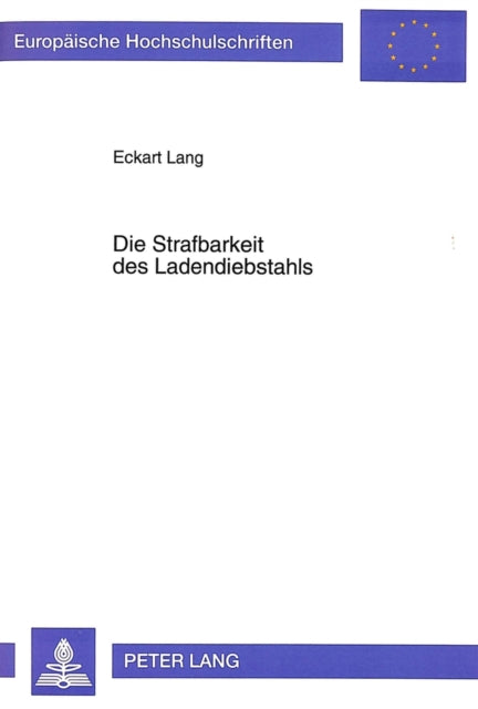 Book cover of: Die Strafbarkeit des Ladendiebstahls