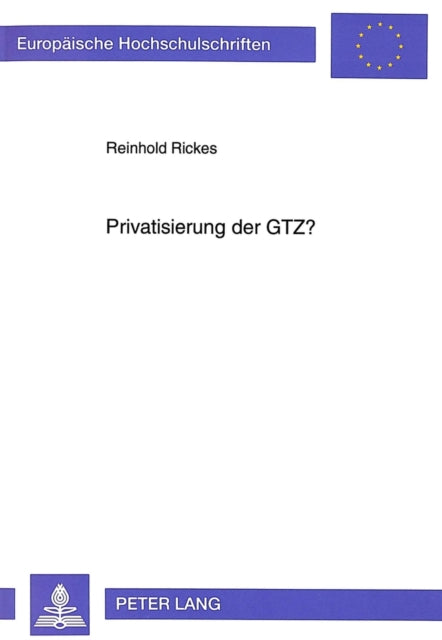 Book cover of: Privatisierung der GTZ?