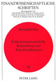 Book cover of: Einkommensteuerliche Behandlung von Transferzahlungen
