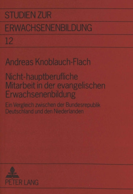 Book cover of: Nicht-hauptberufliche Mitarbeit in der evangelischen Erwachsenenbildung
