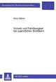 Book cover of: Vorsatz und Fahrlaessigkeit bei jugendlichen Straftaetern