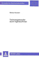 Book cover of: Technologietransfer durch Ingenieurfirmen