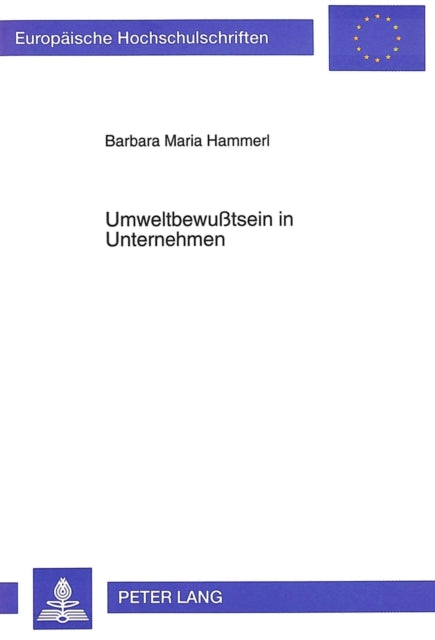 Book cover of: Umweltbewutsein in Unternehmen