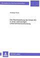 Book cover of: Die Rechtsstellung der Enkel-AG in einer mehrstufigen Unternehmensverbindung