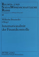 Book cover of: Internationalitaet der Finanzkontrolle