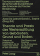 Book cover of: Theorie und Praxis der Wertermittlung von Gebaeuden, Grund und Boden