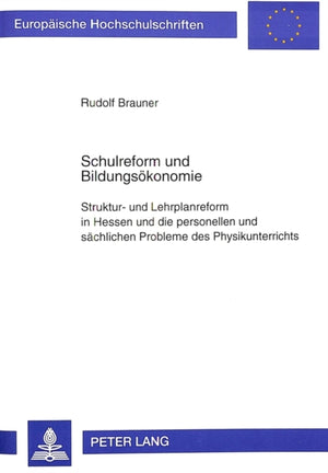 Schulreform und Bildungsoekonomie