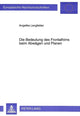 Book cover of: Die Bedeutung des Frontalhirns beim Abwaegen und Planen