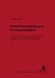 Book cover of: Softwareentwicklung Im Vertragsverhaeltnis. By: Markus Dinnes