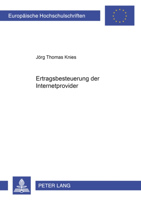 Book cover of: Ertragsbesteuerung Der Internetprovider