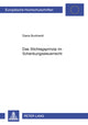 Book cover of: Das Stichtagsprinzip Im Schenkungsteuerrecht. By: Diana Burkhardt