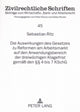 Book cover of: Auswirkungen Des Gesetzes Zu Reformen Am Arbeitsmarkt Auf Den Anwendungsbereich Der Dreiwoechigen Klagefrist Gemaeß Den §§ 4 Bis 7 Kschg