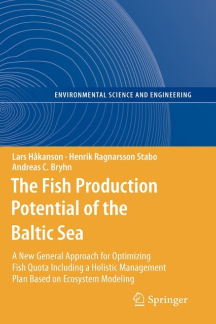 Book cover of: Fish Production Potential of the Baltic Sea. By: Lars Håkanson
