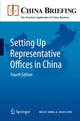 Book cover of: Setting Up Representative Offices in China