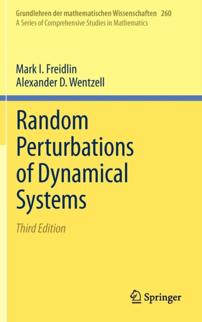 Book cover of: Random Perturbations of Dynamical Systems