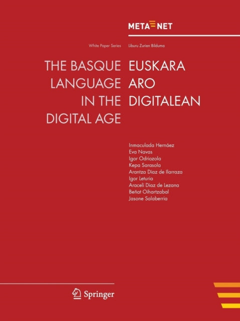 Book cover of: Basque Language in the Digital Age