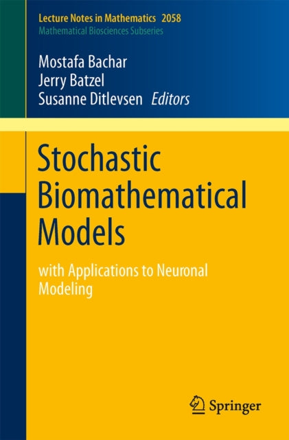 Book cover of: Stochastic Biomathematical Models