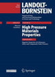 Book cover of: High Pressure Materials Properties. By: Y. Kawazoe