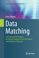 Book cover of: Data Matching. By: Peter Christen