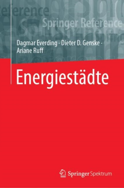 Book cover of: Energiestadte. By: Dagmar Everding