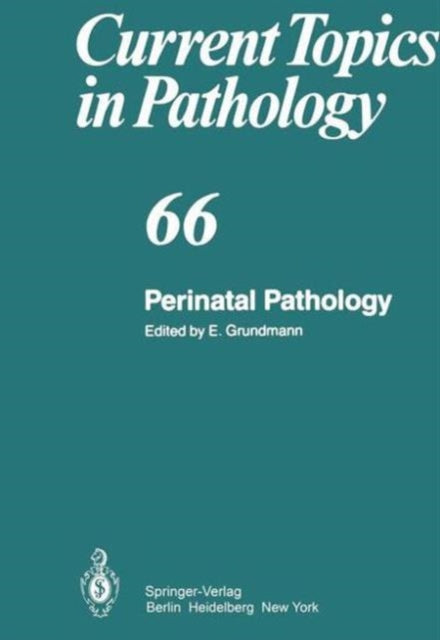 Book cover of: Perinatal Pathology. By: E. Grundmann