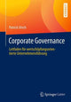 Book cover of: Governance, Compliance und Risikomanagement. By: Patrick Ulrich