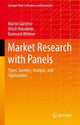 Book cover of: Market Research with Panels. By: Martin Günther