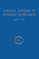 Book cover of: Annual Review of Nursing Research. By: Joyce J. Fitzpatrick