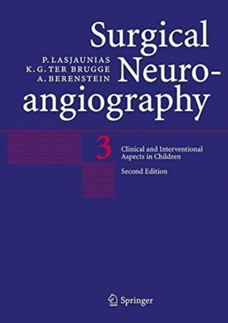 Book cover of: Surgical Neuroangiography. By: P. Lasjaunias